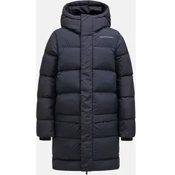PEAK PERFORMANCE Kinder Jacke Jr Long Puffer-BLACK, BLACK, 160