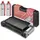 evocamp Gaskocher 2-flammig mit Grillaufsatz 45 cm schwarz