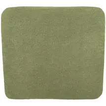 Meyco Baby Wickelauflagenbezug Frottee - 85x75cm - Spannbetttuch Wickelunterlage - 80% Baumwolle - Oeko Tex zertifiziert - kuschelig weich & hautfreundlich - waschbar & trocknergeeignet - Olive Grün