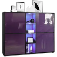 Vladon Highboard Cuba V3 (Highboard, mit 12 Fächern, inkl.