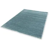 Schöner Wohnen SCHÖNER WOHNEN-Kollektion Webteppich Pure 160 x 230 cm Polypropylen Blau Türkis