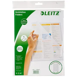 Leitz Premium 41006003 DIN A4 0,15mm PVC tr 5 Stück