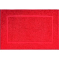 DYCKHOFF Badematte »Kristall«, Höhe 2 mm, 2er Set Hotelmatte, rot
