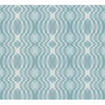 A.S. Création Retro Chic Vliestapete 18 cm x 900 cm 395342 blau/silber/weiß