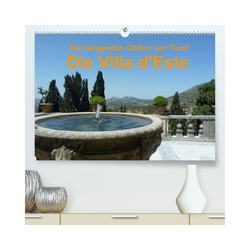 CALVENDO Wandkalender Die hängenden Gärten von Tivoli - Die Villa d'Este 59.4 cm x 1 cm x 42.0 cm