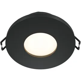 Maytoni Einbauleuchte 1x GU10 Schwarz Aluminium IP65