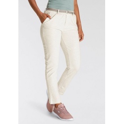 KangaROOS Jogger Pants (2-tlg., mit Gürtel) im lässigen konfektionierten Look – NEUE KOLLEKTION beige 50