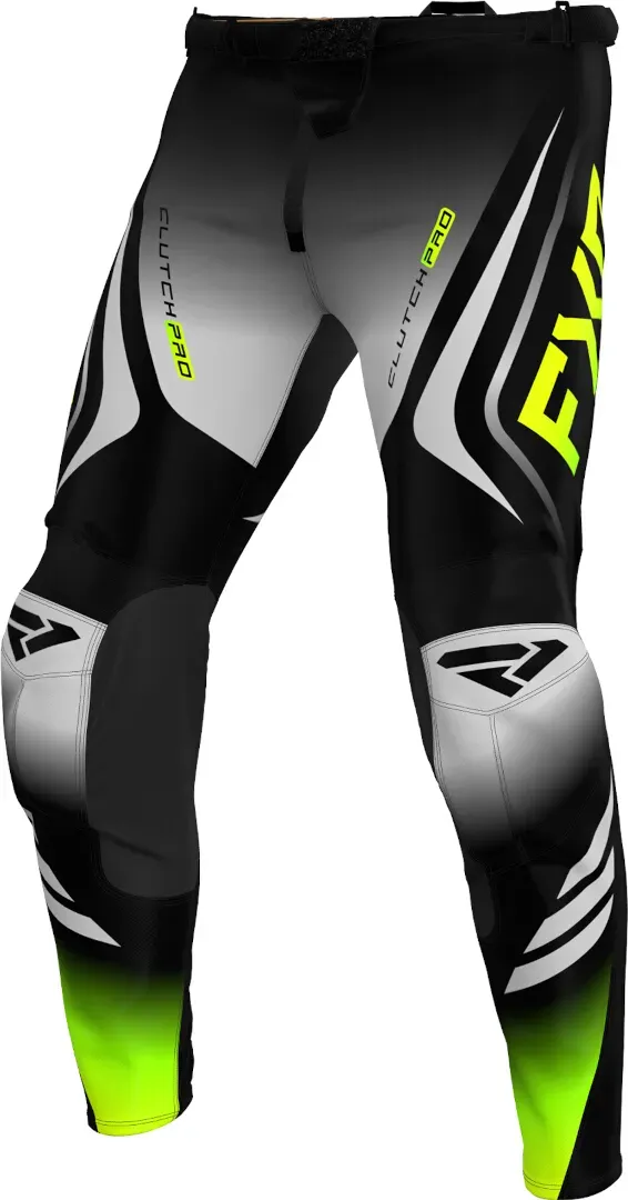 FXR Clutch Pro 2025 Motocross Hose, schwarz-grün, Größe 32 für Männer