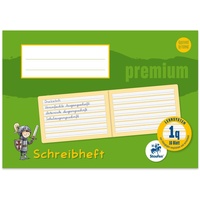 Staufen Staufen® Schreiblernheft Premium Lineatur 1q liniert DIN A5 quer 16 Blatt