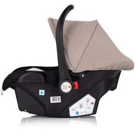 Chipolino Set Babyschale Isofix-Basis-Station Amore i-Size Gruppe 0+ (0-13 kg) hellbraun