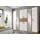 WIMEX Drehtürenschrank Diver 270 x 207 x 58 cm Weiß