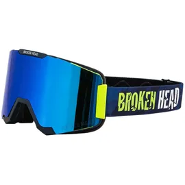 Broken Head MX-Brille Magnetic-Regulator Blau Verspiegelt