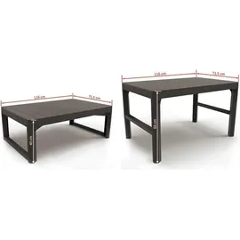 Kadax Lyon 116 x 71,5 cm braun
