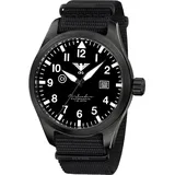 KHS - KHS.AIRBSABLA.NB - Armbanduhr - Automatik - Airleader Black Steel - Herren - Schwarz