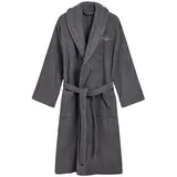GANT Bademantel ARCHIVE SHIELD TERRY ROBE Grau L