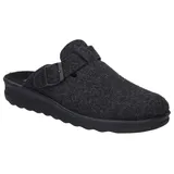 Josef Seibel Metz 240 Pantoffel Hausschuh, Clog, Filzschuh in Komfortweite H (sehr weit) grau 48 EU