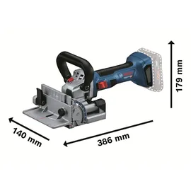 Bosch Professional GFF 18V-22 Akku-Flachdübelfräse solo inkl. L-Boxx (0601620101)