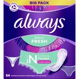 Always Daily Fresh Slipeinlagen Flexistyle Normal mit Frischeduft Big Pack - 54.0 Stück