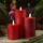 adilina LED Kerzenset LINA 3 St. rot