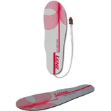 Lenz Heat 1.0 Sohle, grau/rot