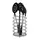 Relaxdays XL Küchenutensilienhalter Metall Silber