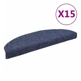 vidaXL Stufenmatte 65 x 21 cm Blau