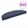 vidaXL Stufenmatte 65 x 21 cm Blau