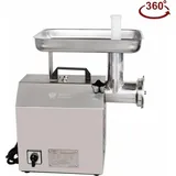 Beeketal Edelstahl Fleischwolf, Artikel:FW120B - Silber