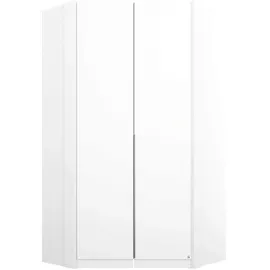 Rauch Eckkleiderschrank RAUCH "Memphis", weiß, B:119cm H:210cm T:106cm, Holzwerkstoff, Schränke, Eckkleiderschrank