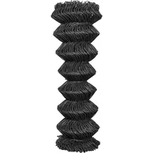 vidaXL Maschendrahtzaun 15 x 1,25 m Stahl Grau vidaXL