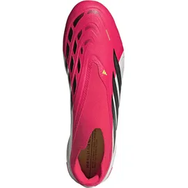 adidas Predator League Laceless FG Herren lucid red/core black/cloud white 44