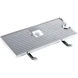 MAGICLULU Badezimmerregal Duschwanne Lagerregal - Abs-material Seifenschalenhalter Dusch-organizer Ohne Bohren Mit Teleskopregal