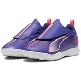 Puma Ultra 5 Play V TT Jr Soccer Shoe, Lapis Lazuli White-Sunset Glow, 30 EU