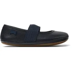 Camper für Mädchen. 80025-116 Rechte navyfarbene Lederballerinas (31), Wohnung, Keine, Lässig, Nachhaltig, Marine, Kinderbekleidung
