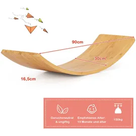 Costway 90 x 30cm Balance Board
