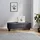 Homcom Polsterbank Dunkelgrau 138 x 40 x 45 cm