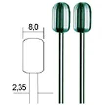 PROXXON Zylinderfräser 8 mm 2 Stück