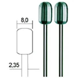 PROXXON Zylinderfräser 8 mm 2 Stück