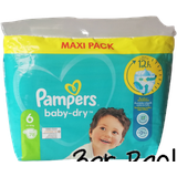 3x  Pampars Baby  Dry Gr. 6, (13-18 kg ) Windeln