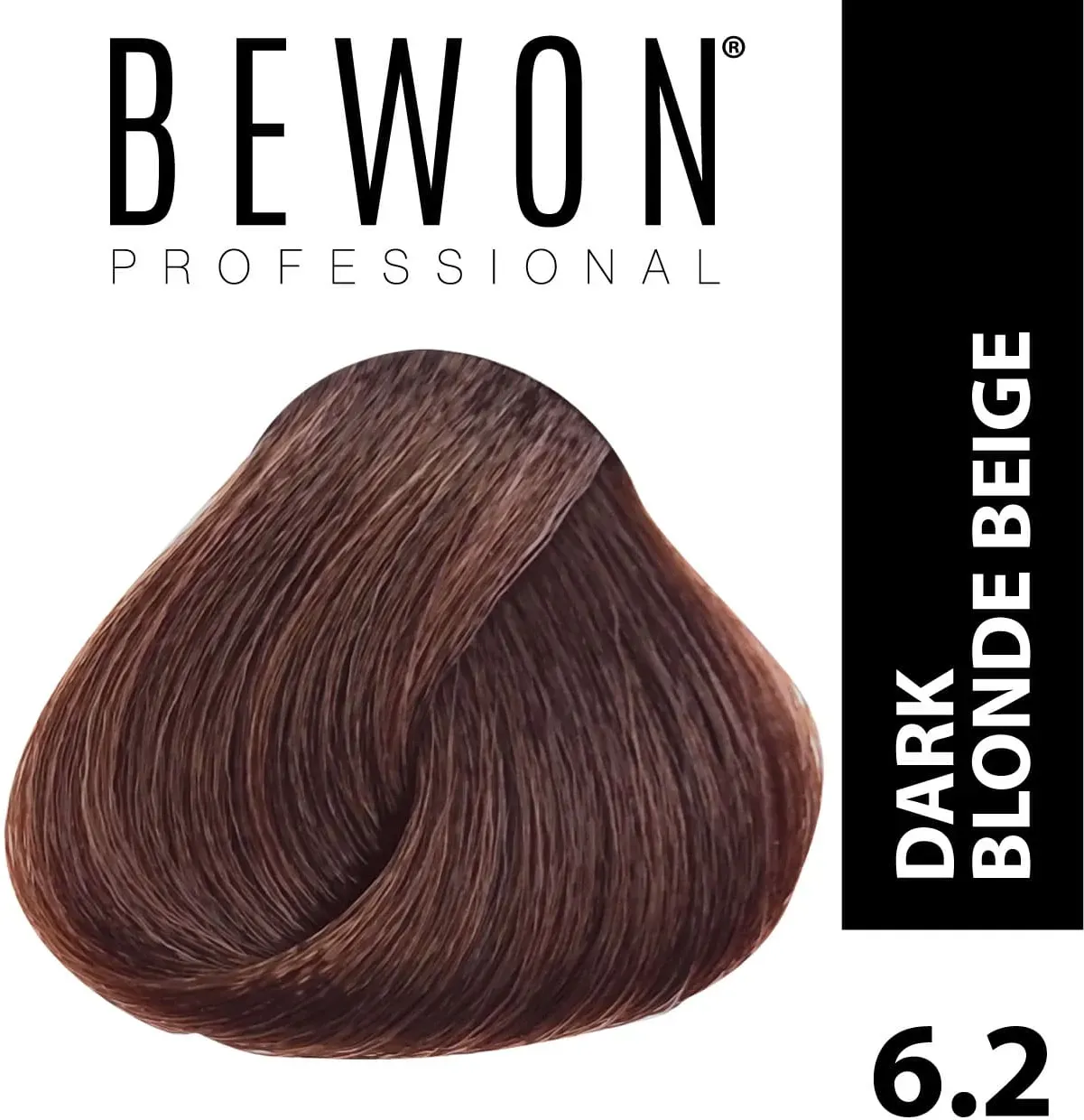 Permanent Hair Color Cream - 6.2 dark brown beige