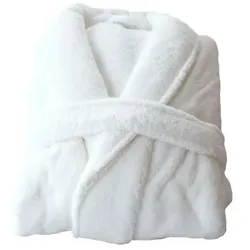 Bademantel Teddy-Plüsch-L
