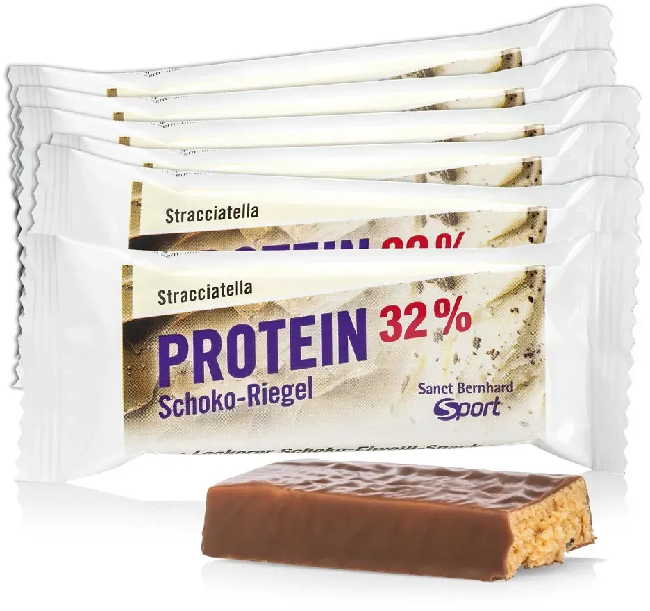 Sanct Bernhard Sport Barretta di cioccolato con il 32% di proteine - 385 g