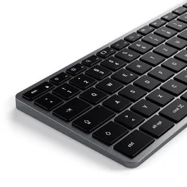 Satechi Slim X3 Bluetooth Tastatur kabellos grau,