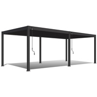 Gardenson Pavillon, Metall, 720x255x360 cm, wetterbeständig, UV-beständig, Sonnen- & Sichtschutz, Pavillons