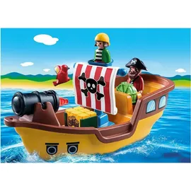 Playmobil 1.2.3 Piratenschiff 9118