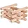 Metrie 18 Stück Holzbausteine Rechteckleiste 26 cm
