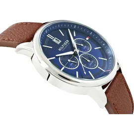 Tommy Hilfiger Kyle Blau Leder 42 mm 1791629