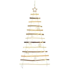 vidaXL Weihnachtsbaum mit 50 LEDs Braun 120 cm