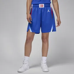 Frankreich Limited Road Nike Damen-Basketballshorts - Blau, M (EU 40-42)