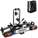 Fahrradträger EUFAB Premium II 11521 faltbar mit Tasche 2 er